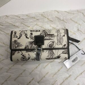Disney Parks Dooney & Bourke PIRATES of the CARIBBEAN Wallet Check Book Holder